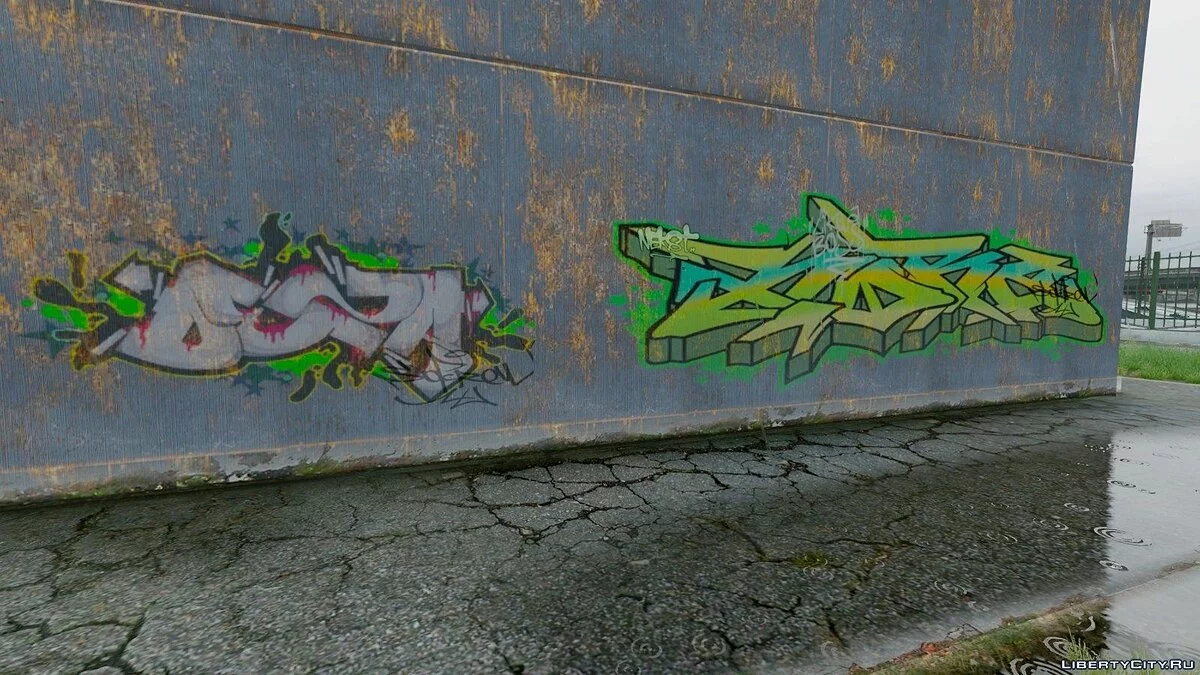 Neue Graffiti in Grove Street / A New Grove 1.0 / GTA 5