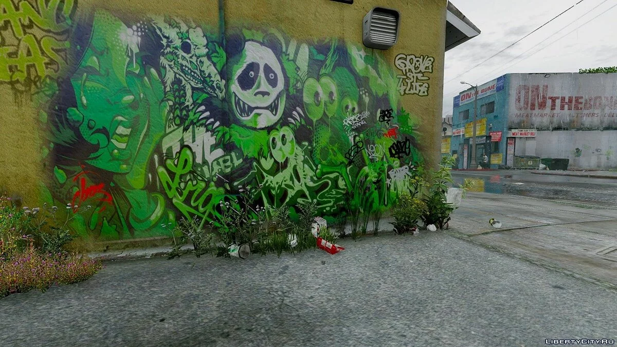 Neue Graffiti in Grove Street / A New Grove 1.0 / GTA 5