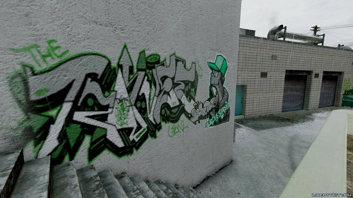 Neue Graffiti in Grove Street / A New Grove 1.0 / GTA 5