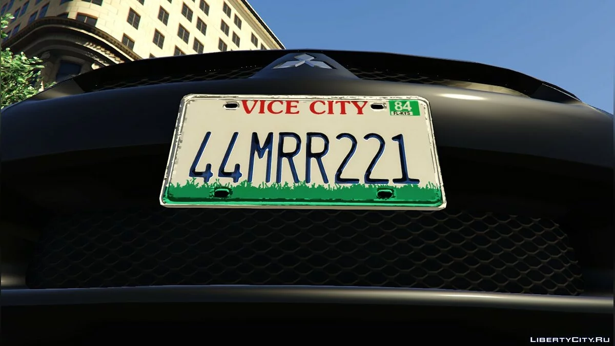 Vice City License Plates 1.0 / GTA 5