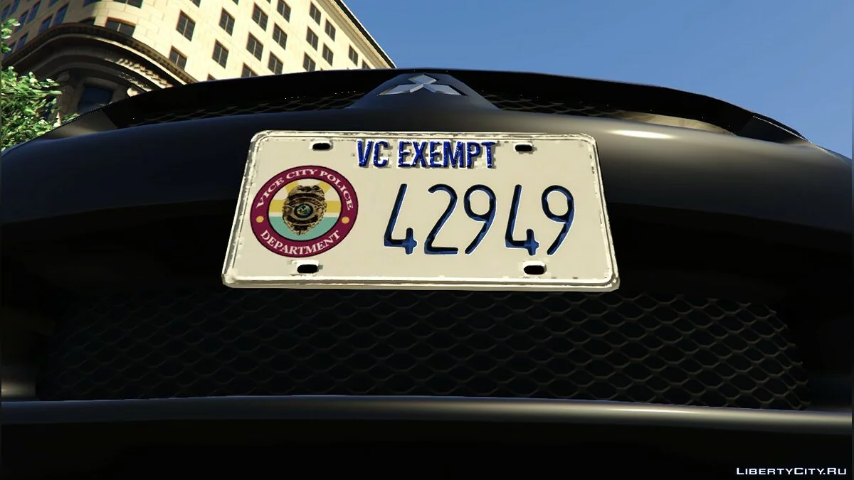 Vice City License Plates 1.0 / GTA 5