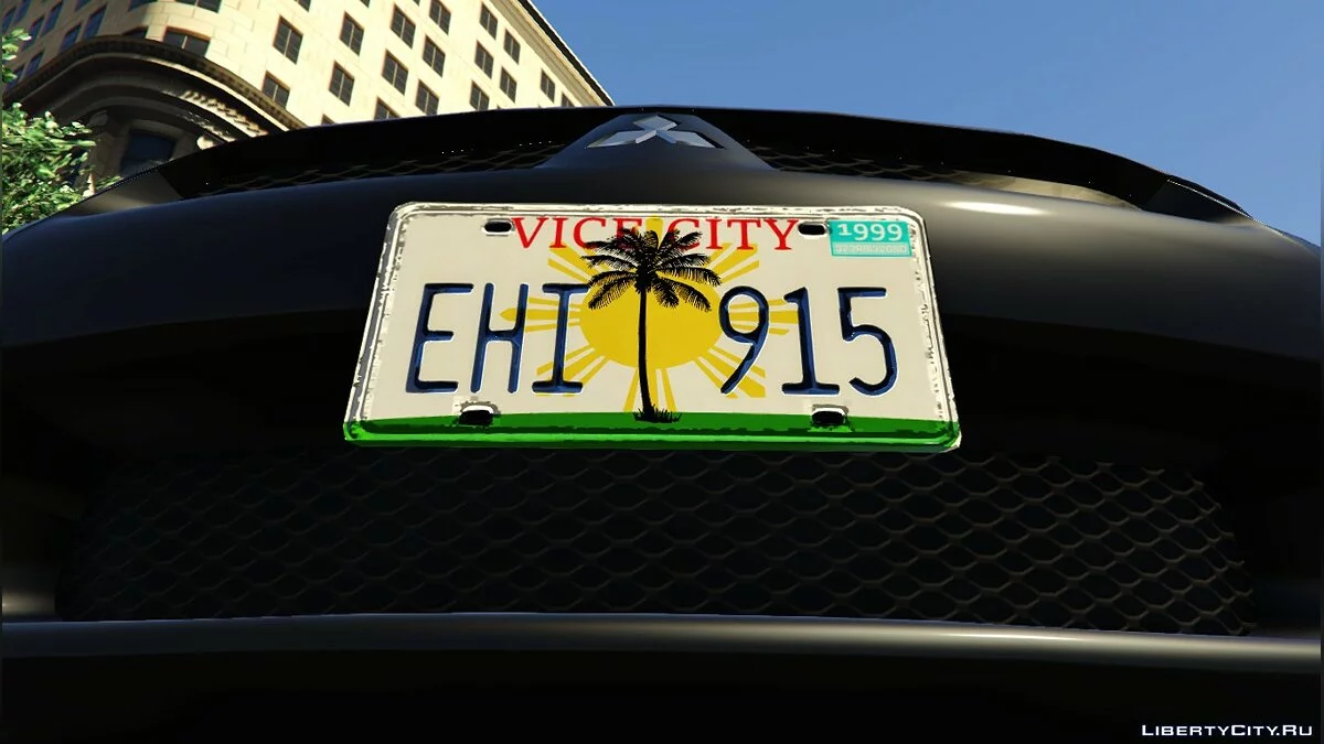 Vice City License Plates 1.0 / GTA 5