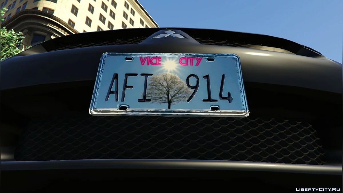 Vice City License Plates 1.0 / GTA 5