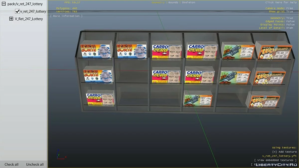 巴西道具包 1.0 / GTA 5