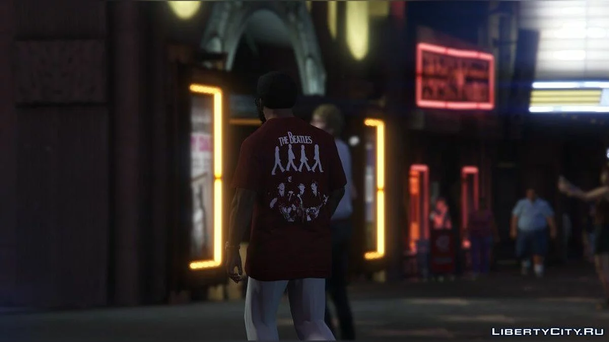 T-Shirt des Beatles pour Franklin / GTA 5
