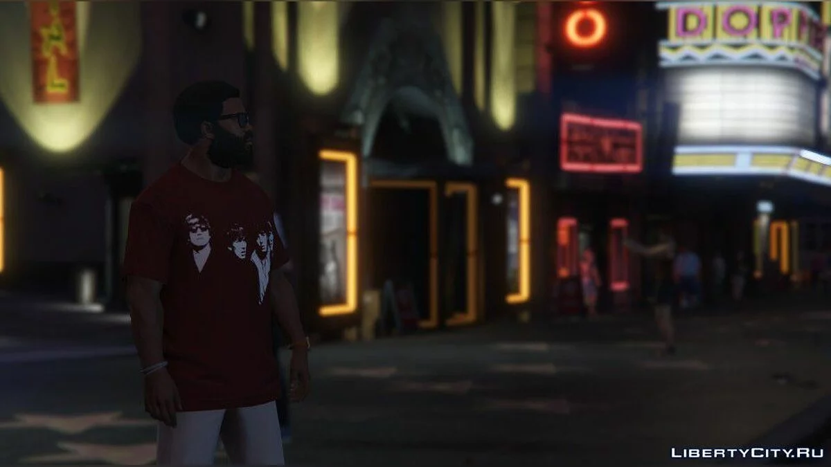 T-Shirt des Beatles pour Franklin / GTA 5