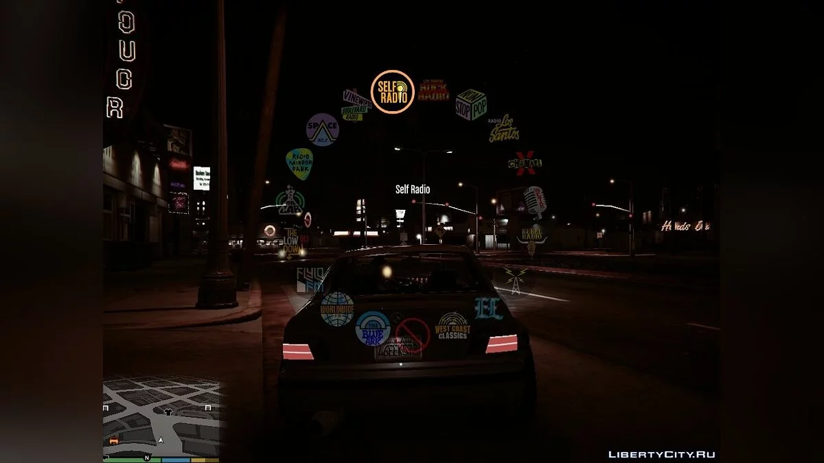 Farbiger Radio Hud / GTA 5