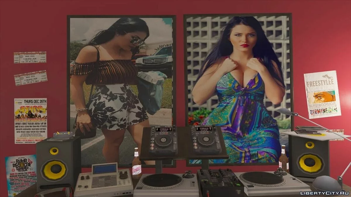 Belos Cartazes/Pinturas/Fotos para a Casa do Franklin 1.1 / GTA 5