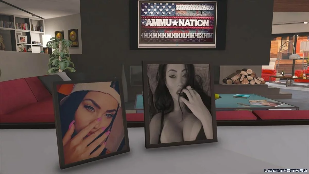 Belos Cartazes/Pinturas/Fotos para a Casa do Franklin 1.1 / GTA 5