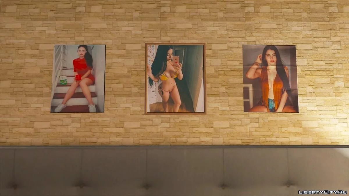 Belos Cartazes/Pinturas/Fotos para a Casa do Franklin 1.1 / GTA 5