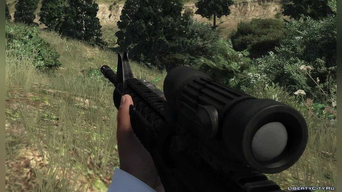 武器的黑色涂装 / GTA 5