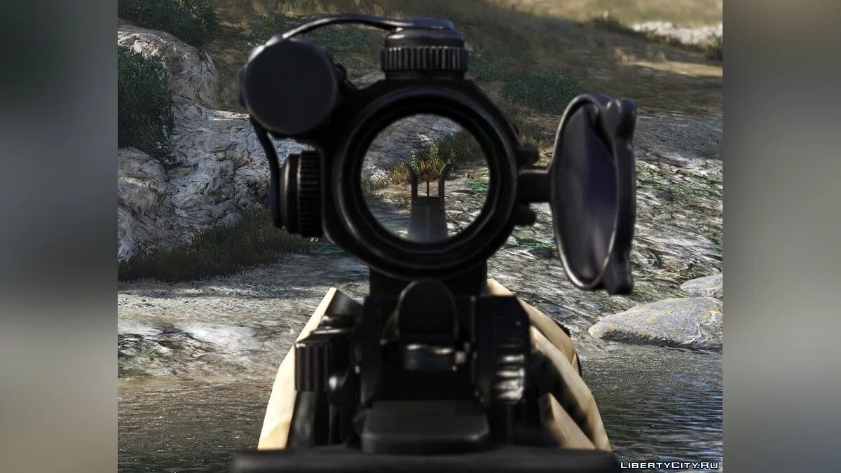 武器的黑色涂装 / GTA 5