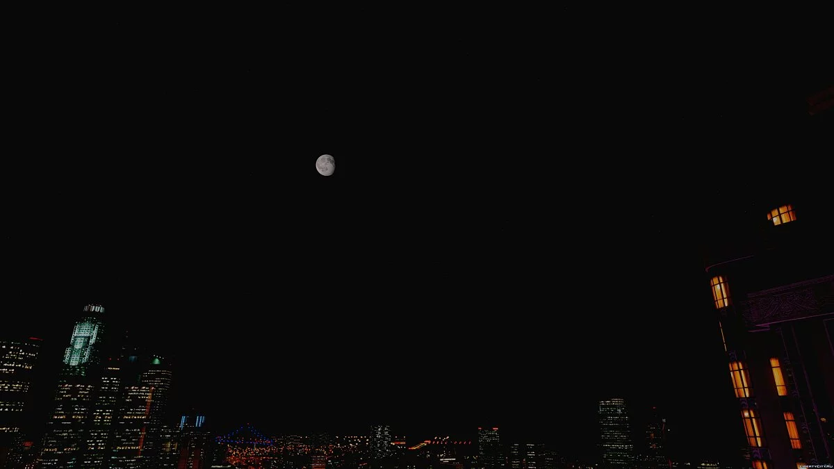 Bulan dalam 4K / GTA 5