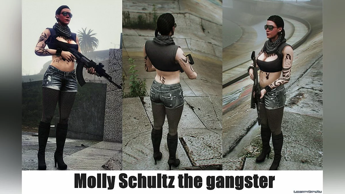 Enhanced Textures for Molly Schultz / GTA 5
