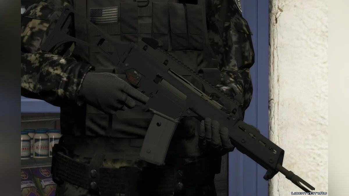 Tekstur Baru untuk Senapan Heckler&Koch - G36 / GTA 5