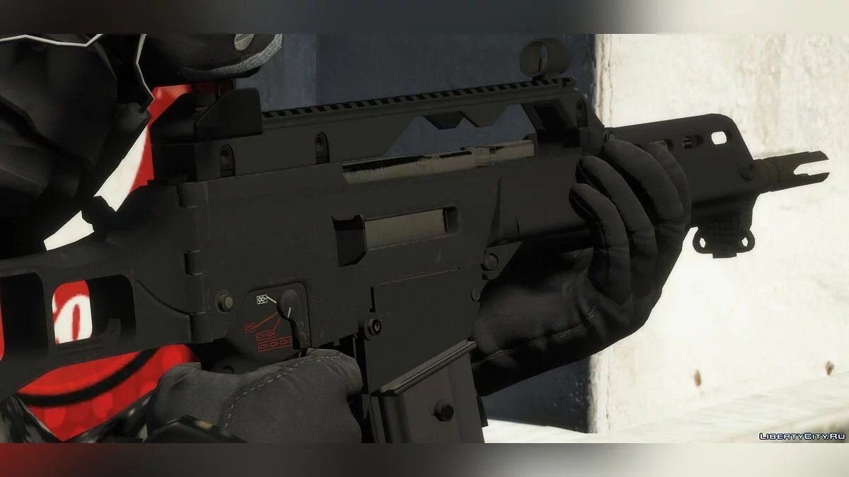 Tekstur Baru untuk Senapan Heckler&Koch - G36 / GTA 5