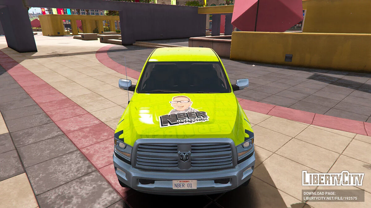 Dodge RAM | Zsozeatya NBER ENERGYDRINK Livery 1.0 / GTA 5