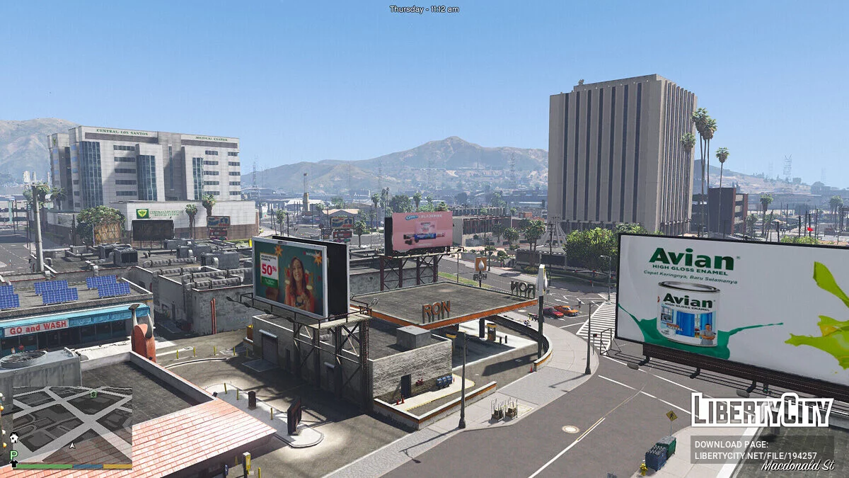 Рекламні щити Індонезії / GTA 5