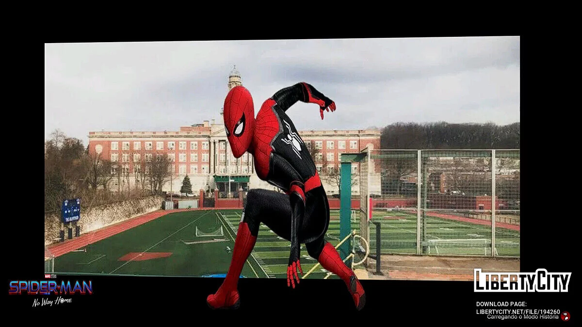 Завантажувальний екран у стилі Spider-Man No Way Home / GTA 5
