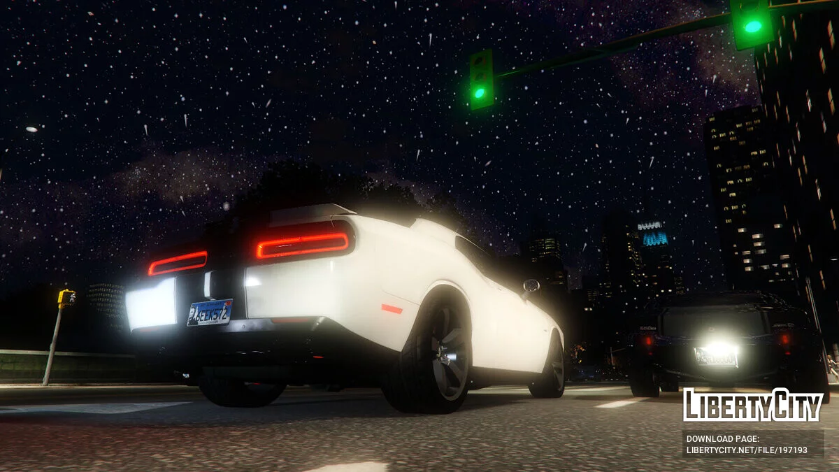 The new night sky (Milky Way). / GTA 5