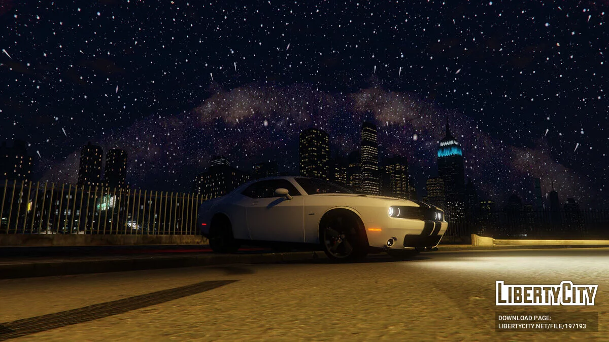 The new night sky (Milky Way). / GTA 5