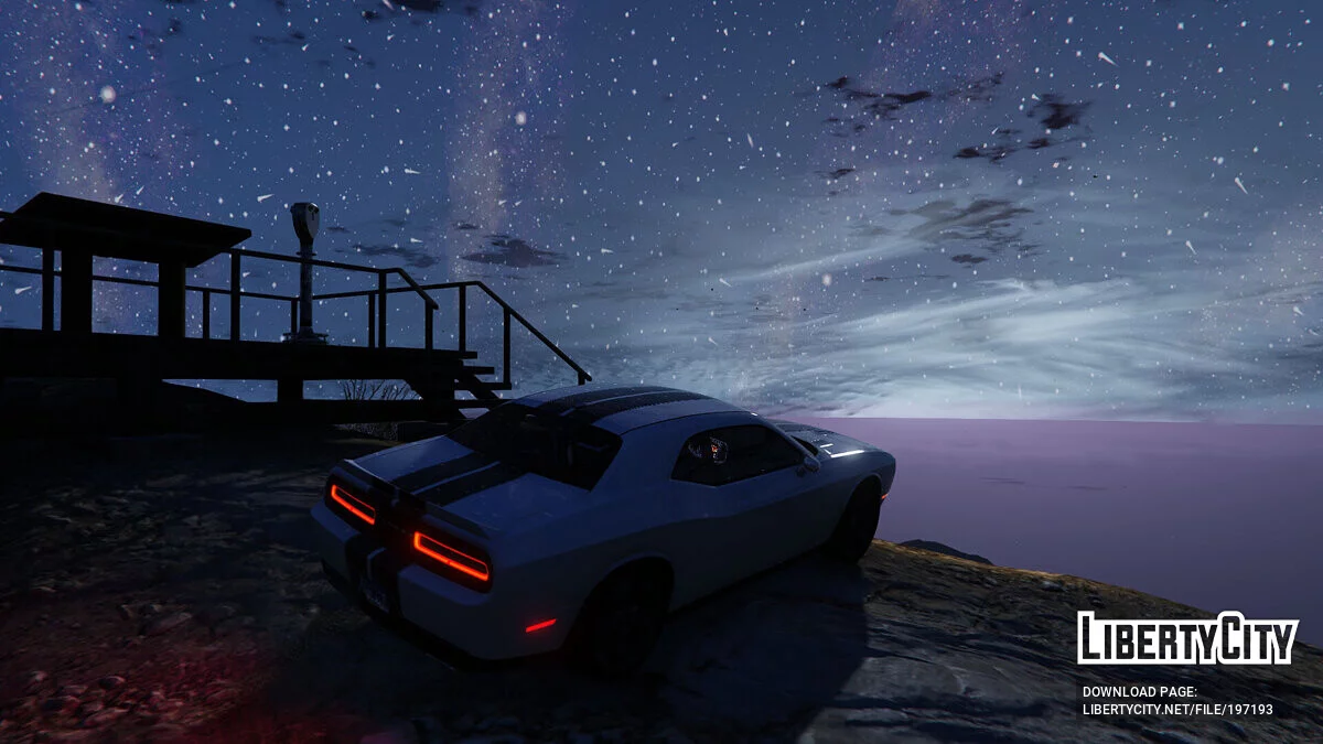 The new night sky (Milky Way). / GTA 5