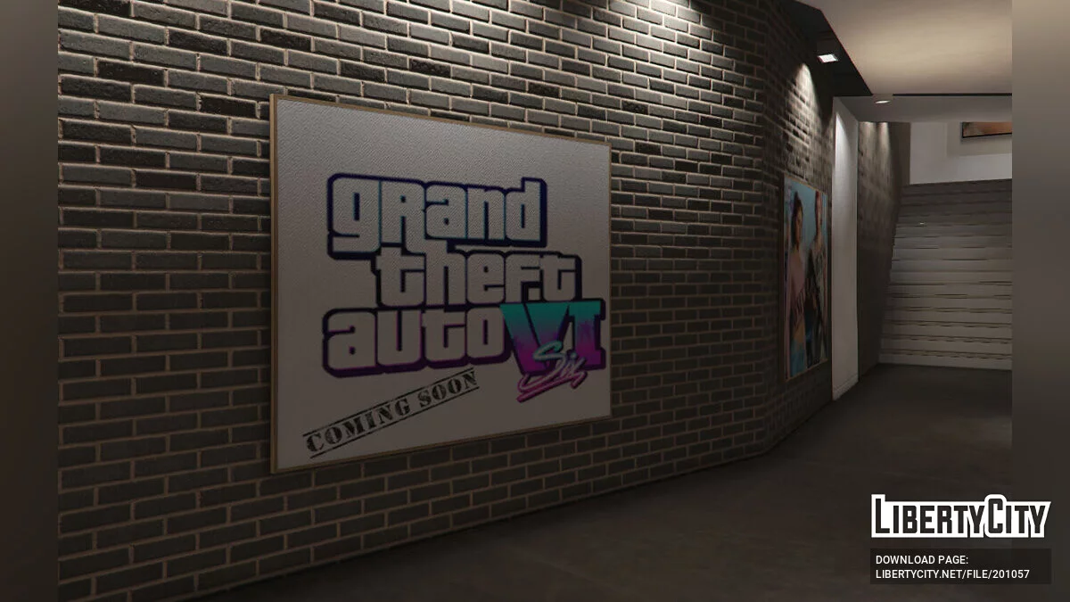 Плакати GTA 6 в будинку Франкліна / GTA 5