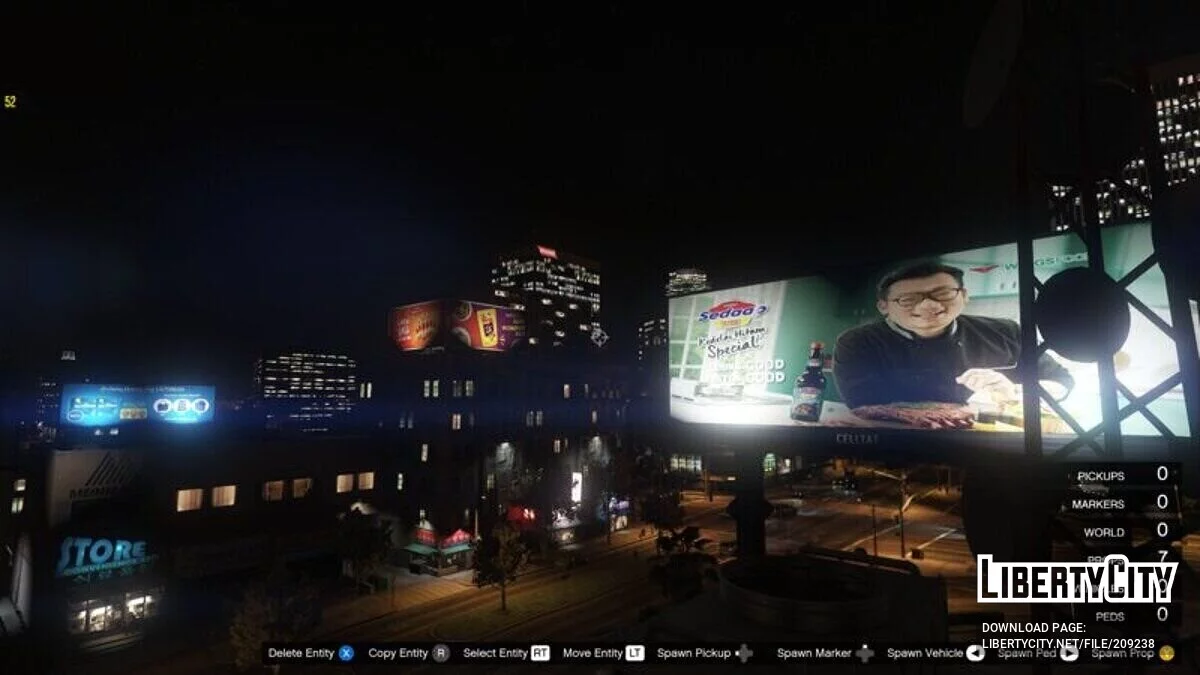 Рекламні щити Індонезії / GTA 5