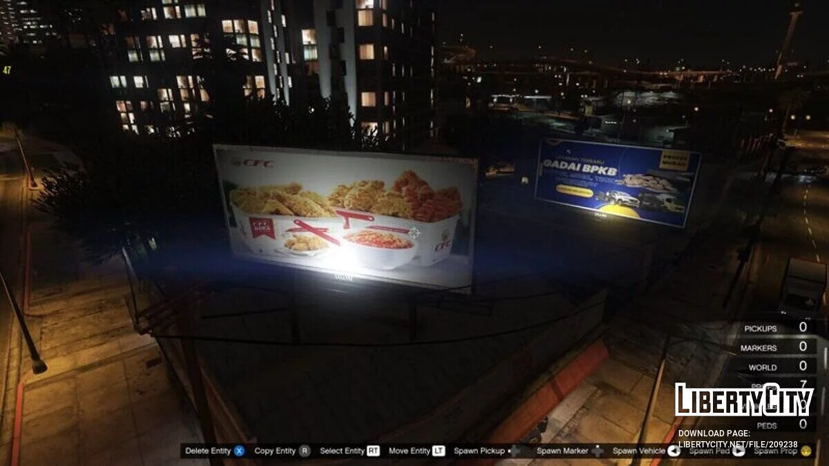 Рекламні щити Індонезії / GTA 5