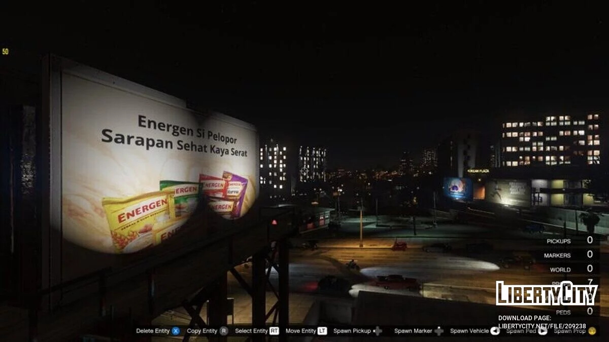 Рекламні щити Індонезії / GTA 5