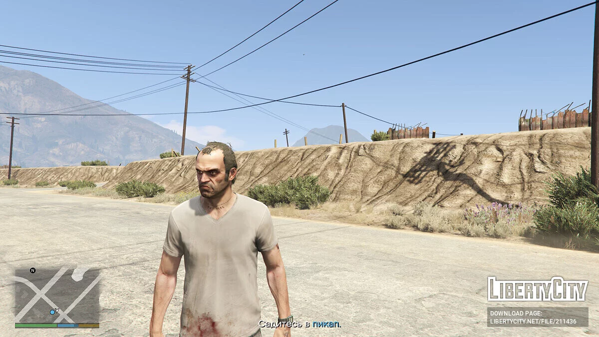 Текстури облич головних героїв у 4K-роздільності / GTA 5