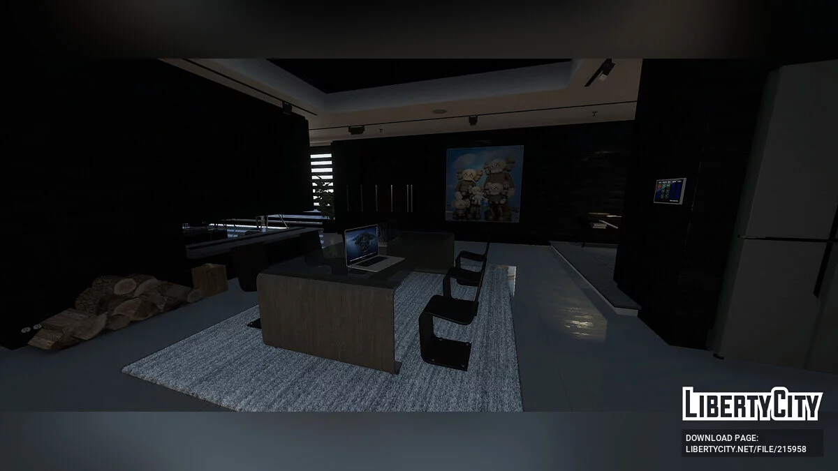 Modern Wood House Retextured / GTA 5
