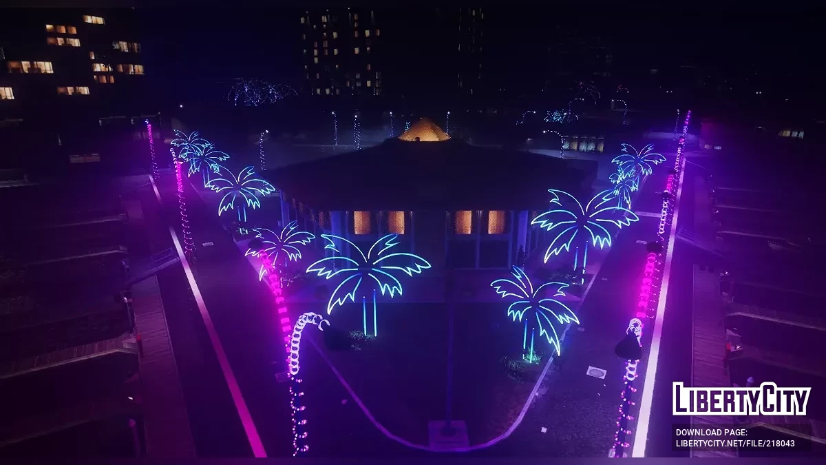 Luzes de rua de ano novo / GTA 5