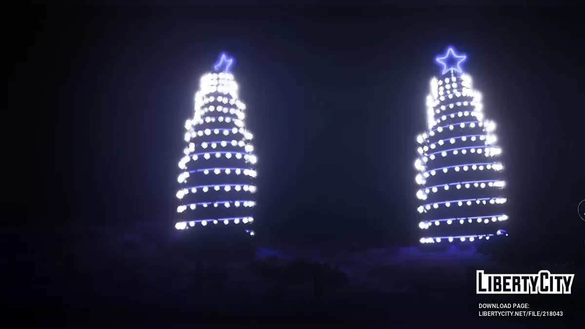 Luzes de rua de ano novo / GTA 5