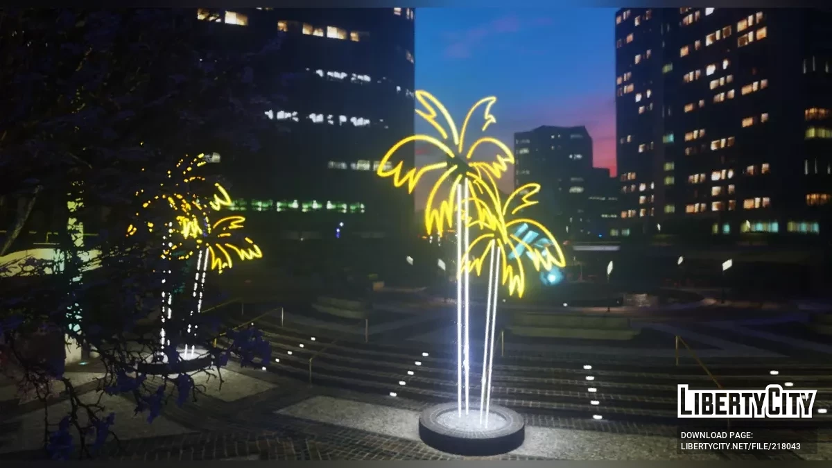 Luzes de rua de ano novo / GTA 5