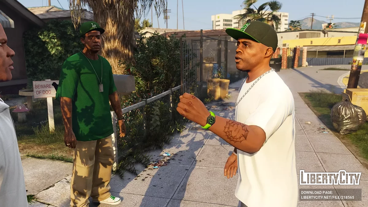 Verbesserte Texturen für Nebencharaktere / GTA 5
