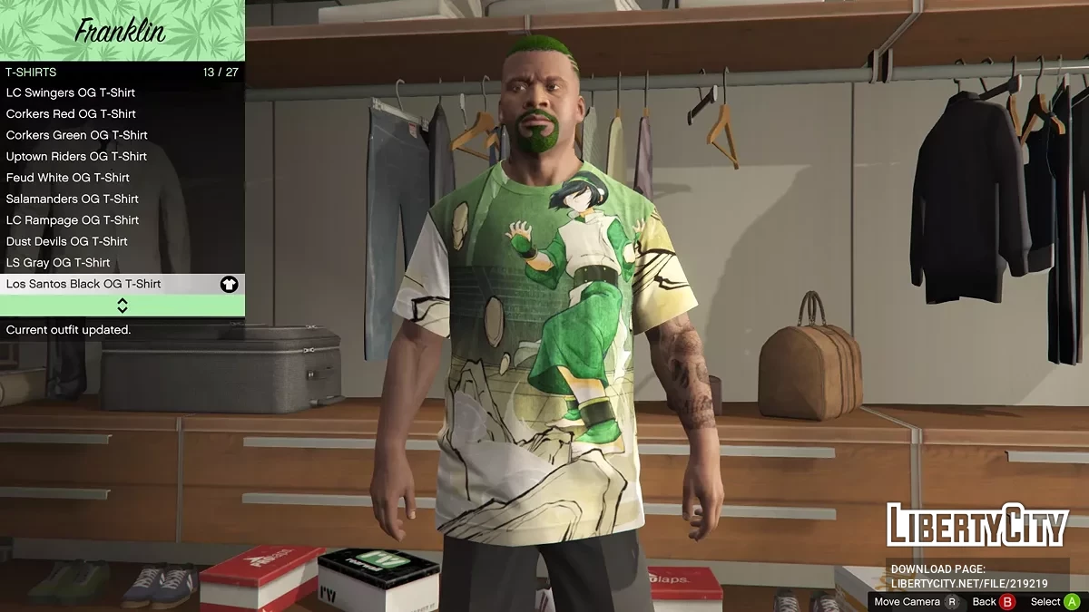 Pak Berbagai Kaos untuk Franklin / GTA 5
