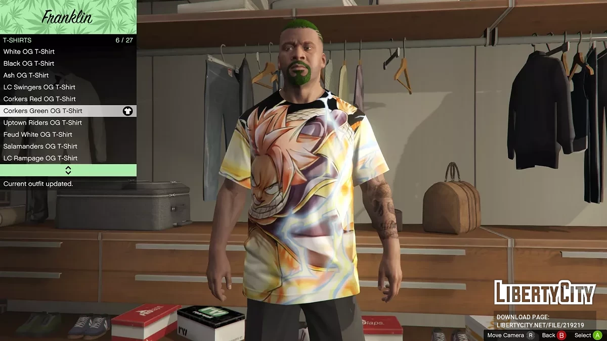 Pak Berbagai Kaos untuk Franklin / GTA 5