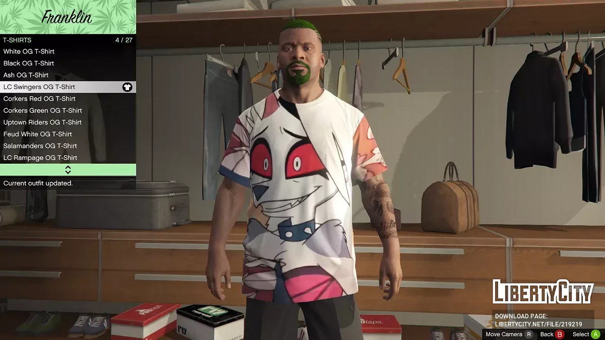 Pak Berbagai Kaos untuk Franklin / GTA 5