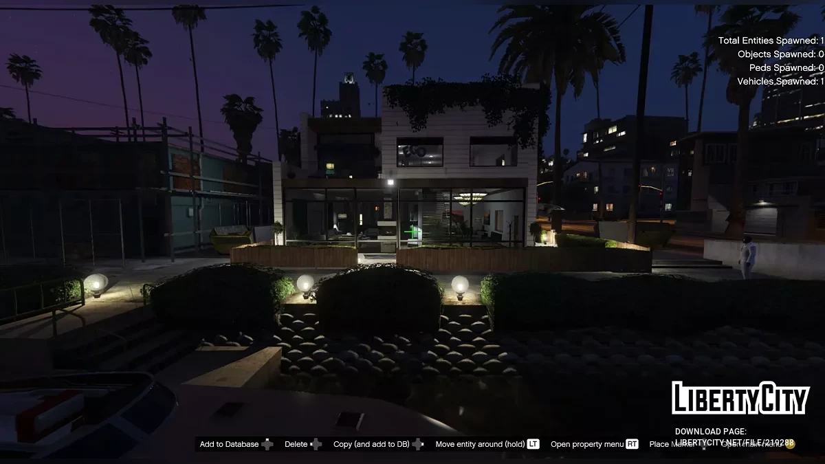 Rumah yang dibangun di dermaga / GTA 5