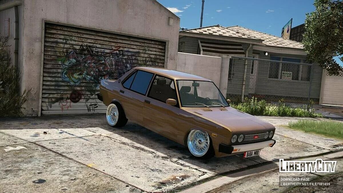 Tofas Murat 131 BBS Crome Jant / GTA 5