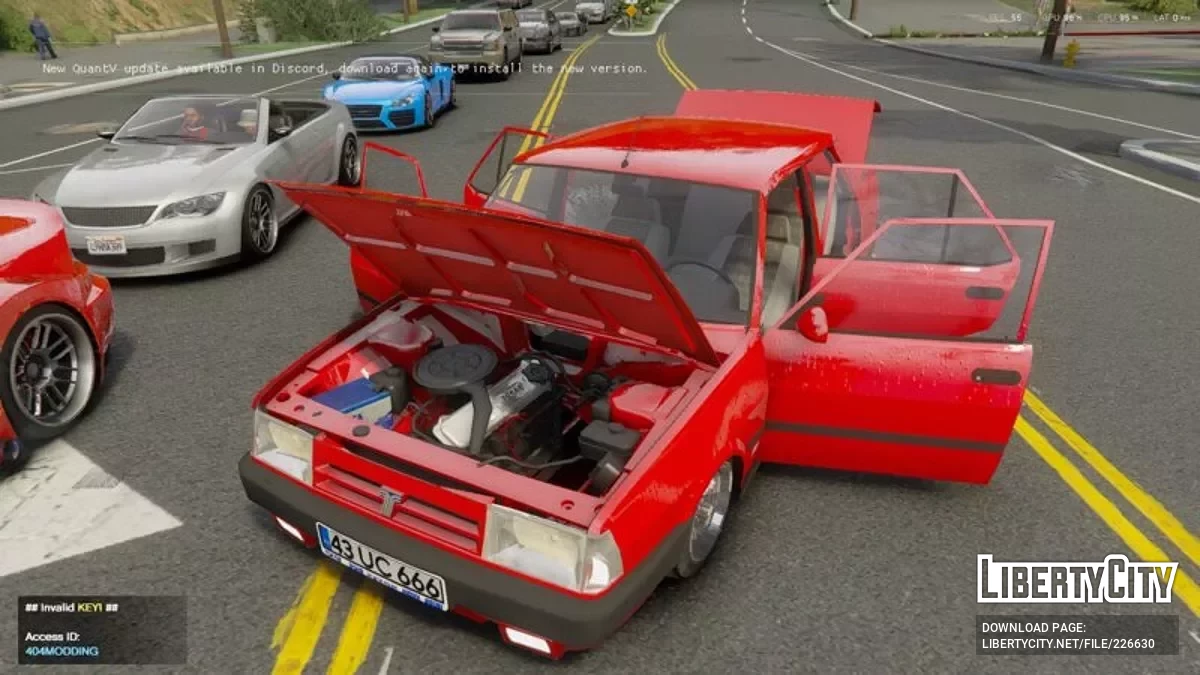Tofas Doğan SLX con llantas Mangels / GTA 5