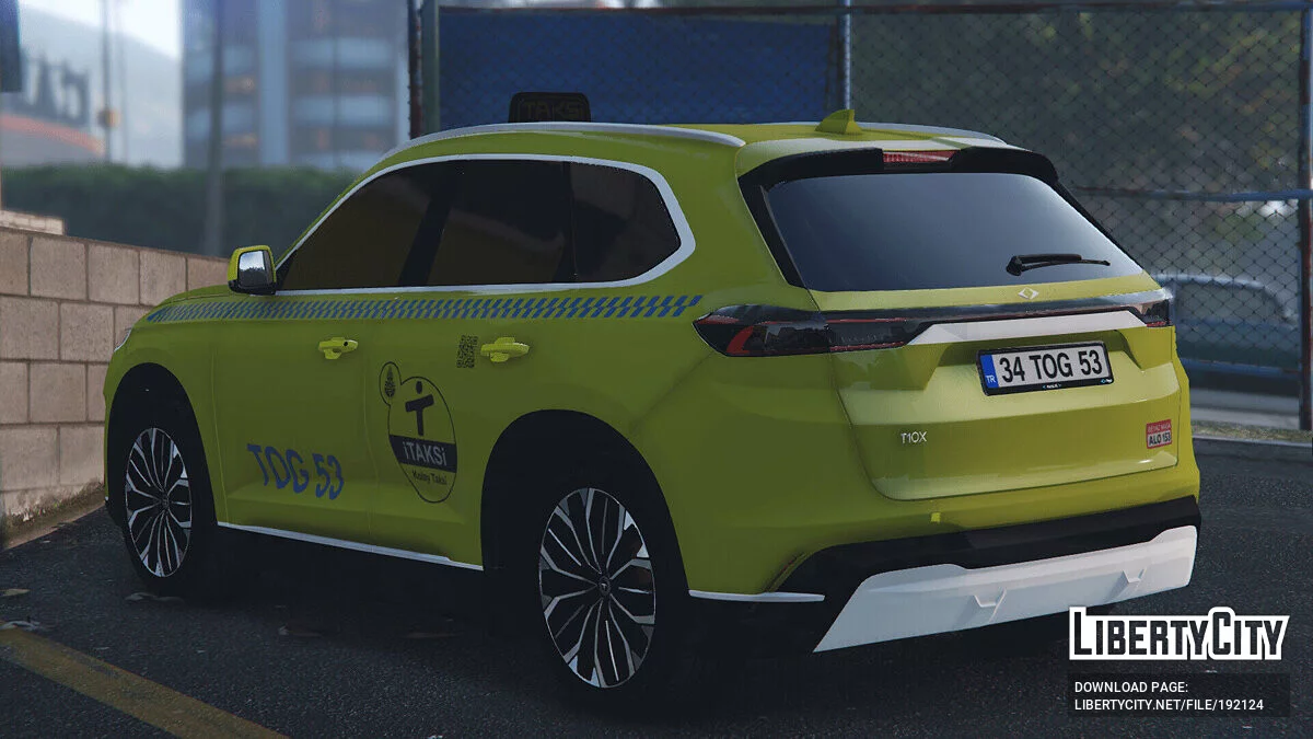 Togg C-Suv T10x Táxi / GTA 5