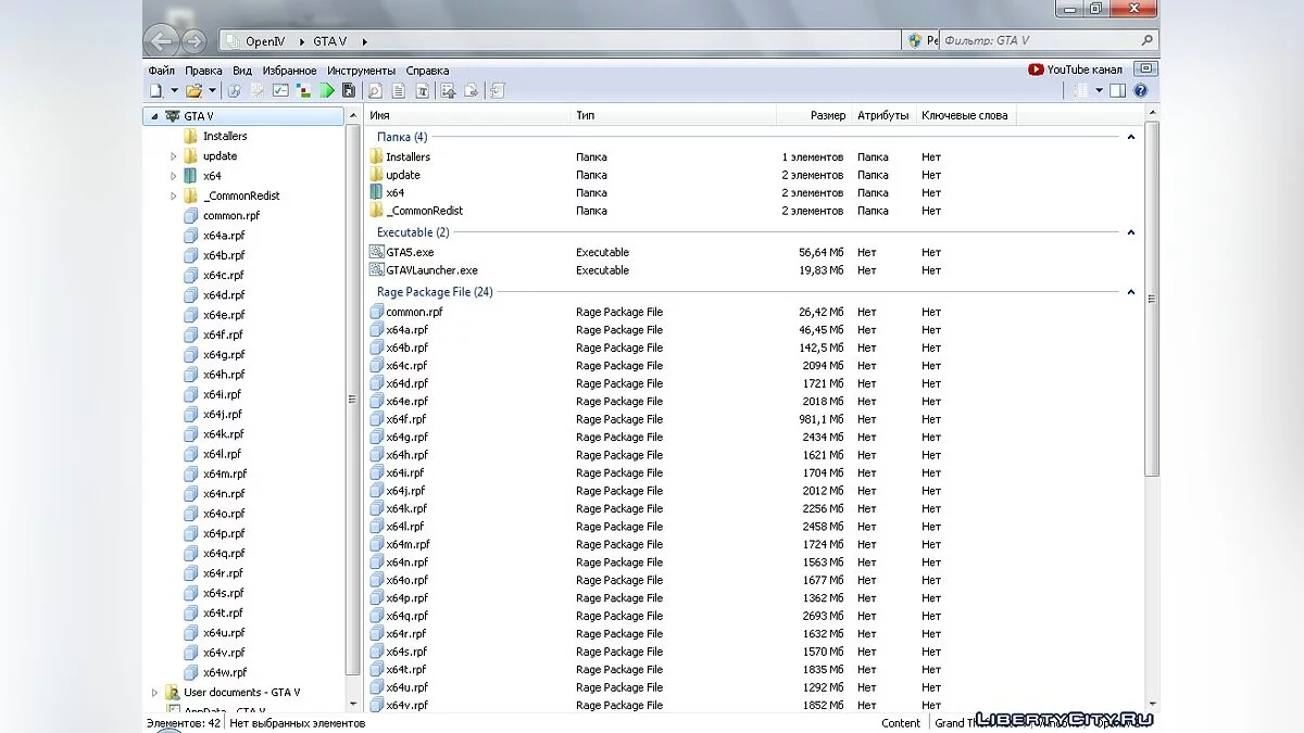 OpenIV 2.9.1 / GTA 5