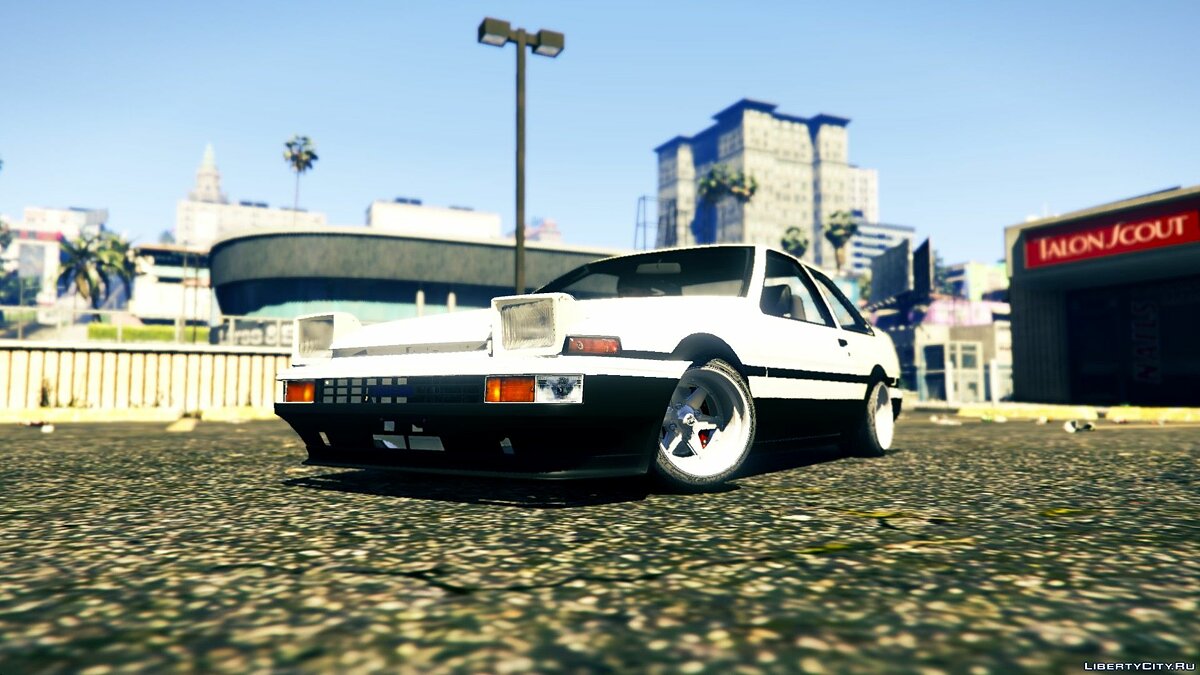 Toyota ae86 gta 5 фото 65