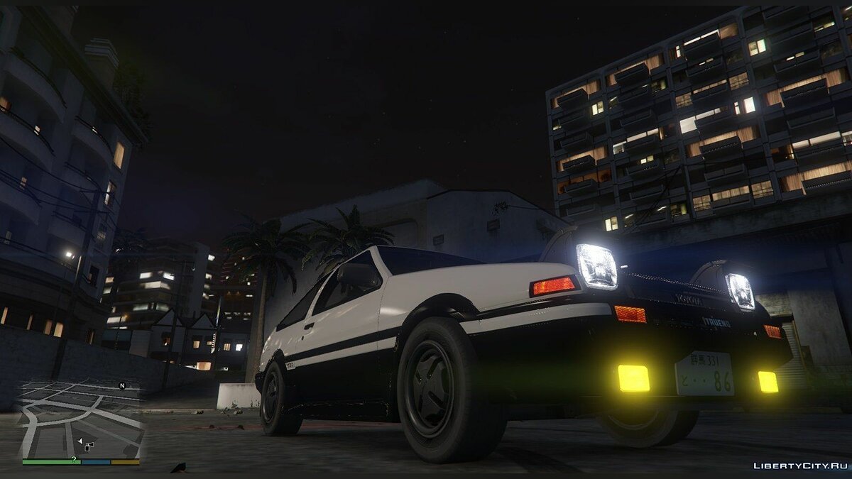 Toyota ae86 gta 5 фото 9