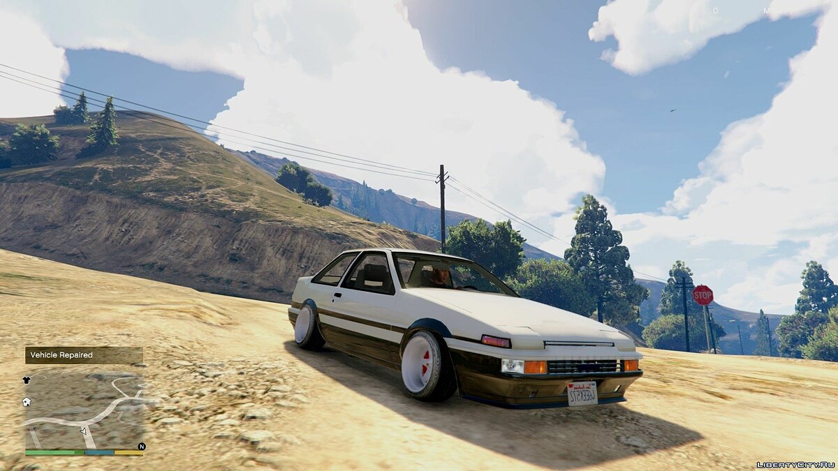 Toyota ae86 для гта 5 фото 29