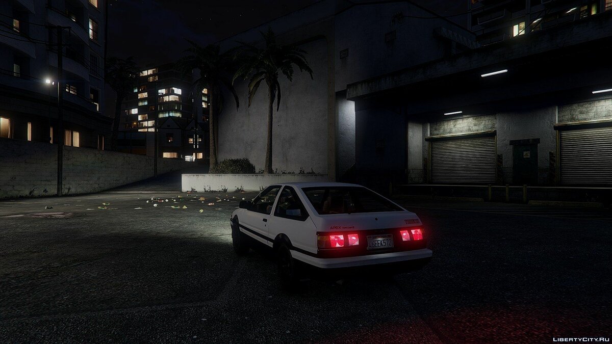 Download 1985 Toyota Sprinter Trueno Gt Apex (ae86) [add-on] For Gta 5