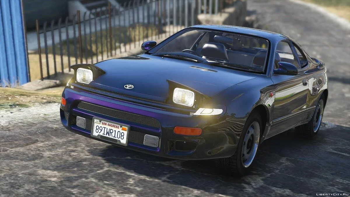 Toyota Celica + Plantilla 2.0 / GTA 5