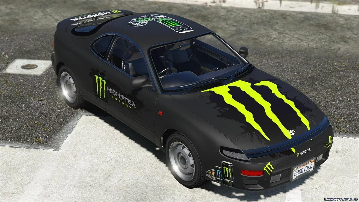 Toyota Celica + Plantilla 2.0 / GTA 5